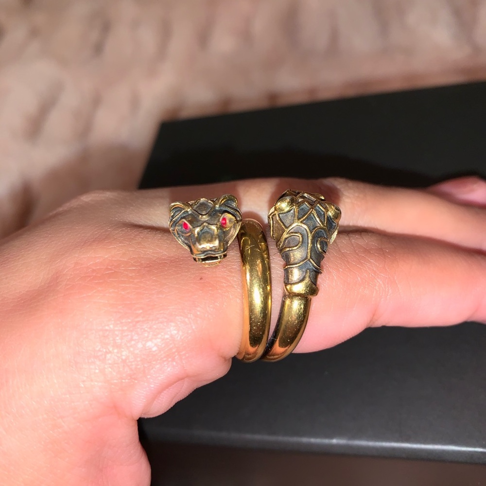 Authentic Gucci Tiger Head Ring